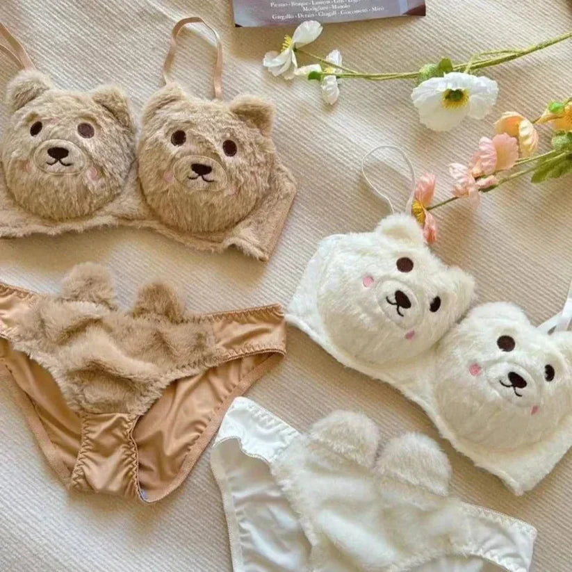 Premium Quality Cartoon Bra Set!