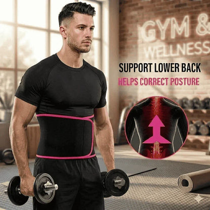 Waist Trimmer Sweat Slim Belt For Men & Women