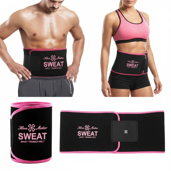 Waist Trimmer Sweat Slim Belt For Men & Women